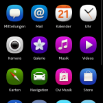 Hauptmenü Nokia N9 Hauptmenü Nokia N9